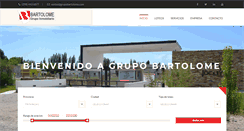 Desktop Screenshot of grupobartolome.com